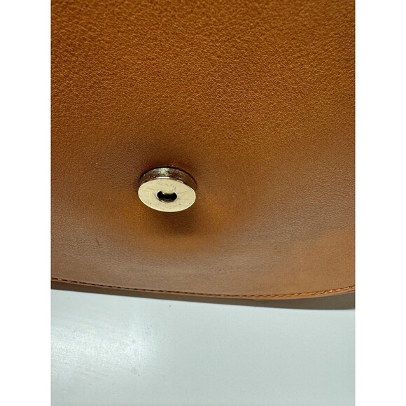 Brown Faux leather crossbody bag for women - Picture 7 of 9